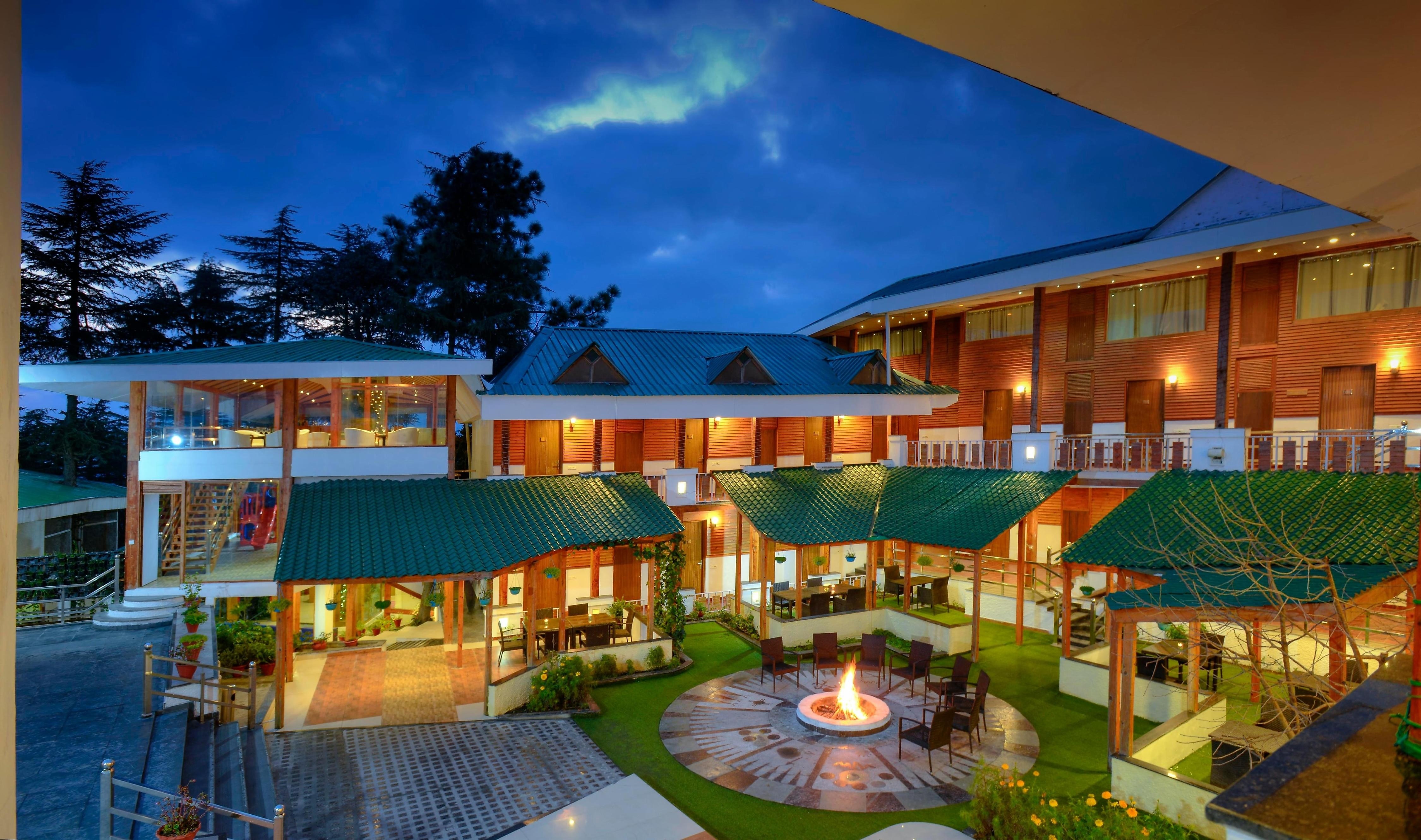TREEHOUSE CHAIL VILLAS HIMACHAL PRADESH|JUNGA Hotel, Room, Amenities ...
