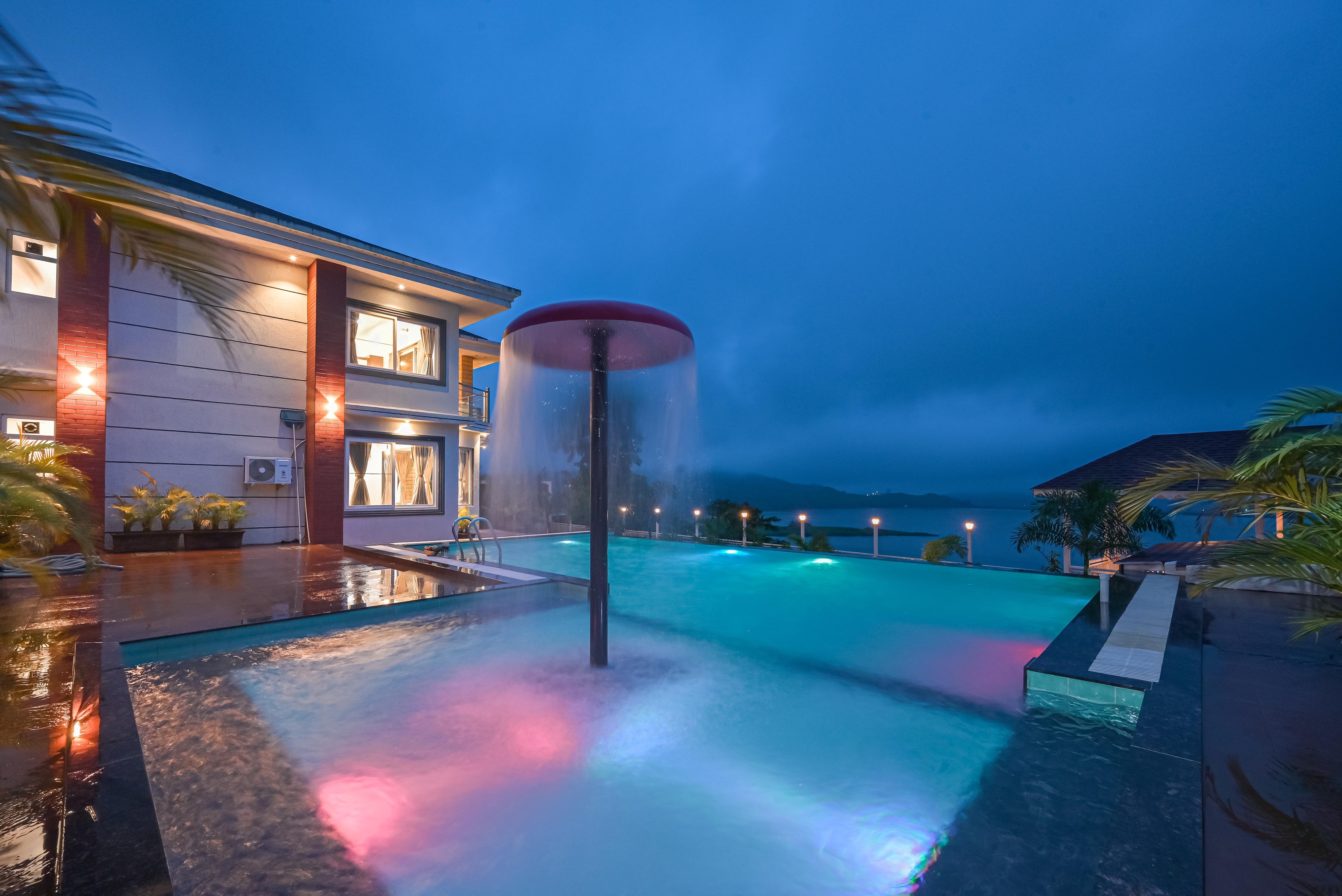 IGATPURI- LAKE VISTA MANOR 4BHK VILLA WITH INFINITY POOL