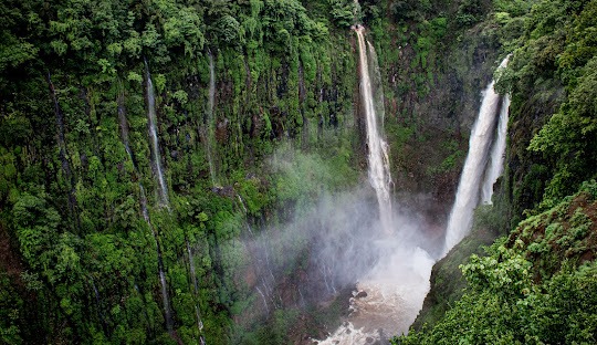 Thoseghar waterfall
